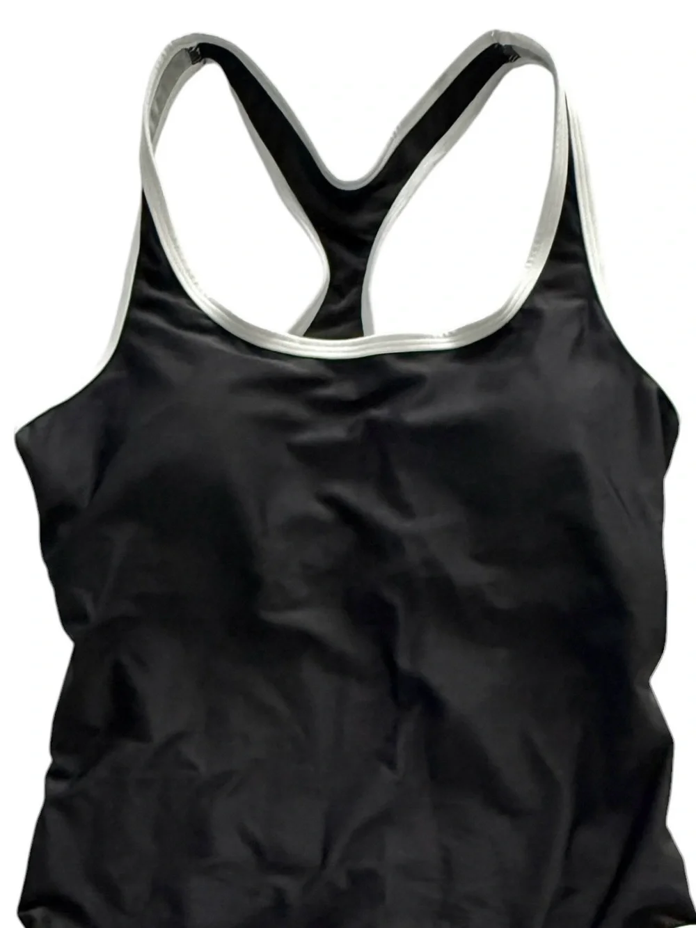 Speedo Contrast Binding One Piece Swimsuit